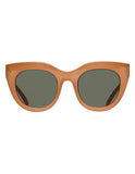 Lente de Sol Le Specs Air Heart Caramelo