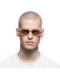 Lente de Sol Le Specs Outta Love Rosa Transparente