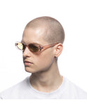 Lente de Sol Le Specs Outta Love Rosa Transparente