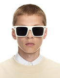 Lente Solar OFF-WHITE LAWTON Blanco