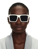 Lente Solar OFF-WHITE LAWTON Blanco