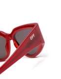 Lente Solar OFF-WHITE SEWARD Rojo