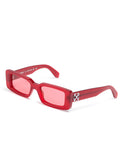 Lente Solar OFF-WHITE ARTHUR Rojo