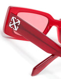 Lente Solar OFF-WHITE ARTHUR Rojo