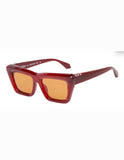 Lente Solar OFF-WHITE HAMPTON Rojo