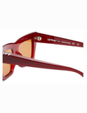 Lente Solar OFF-WHITE HAMPTON Rojo