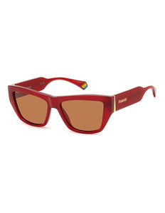 Lente de Sol Polaroid PLD 6210/S/X Rojo para Mujer