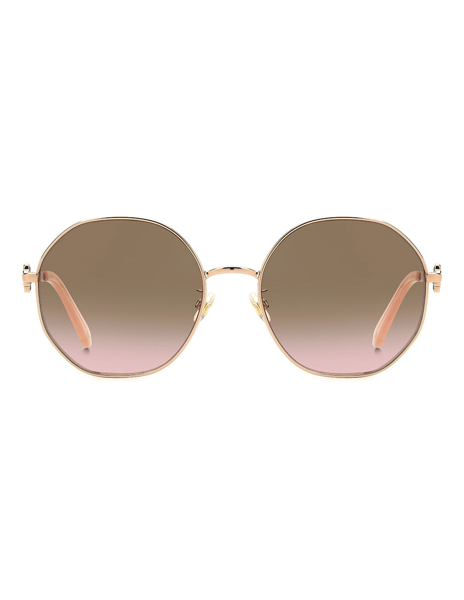 Lente de Sol Kate Spade VENUS/F/S Oro Rosa para Mujer