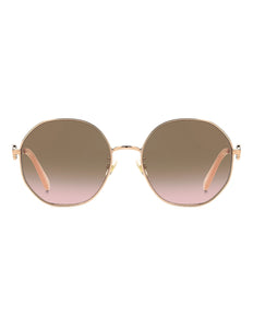 Lente de Sol Kate Spade VENUS/F/S Oro Rosa para Mujer