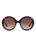 Lente de Sol Kate Spade ZYA/G/S/STRASS Negro para Mujer