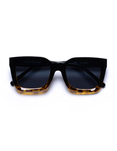 Lente Solar Aire abstraction negro unisex