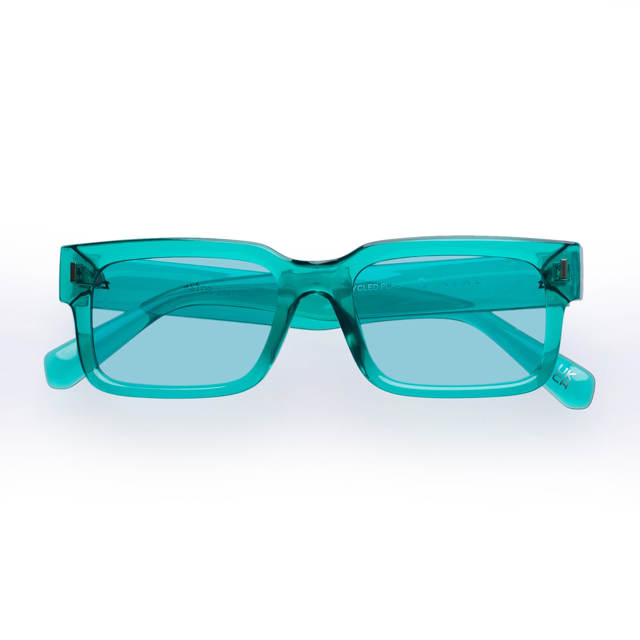 Lente Solar Aire castor azul unisex