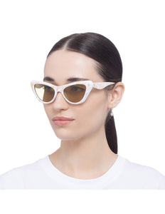 Lente Solar Aire linea blanco unisex