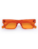 Lente Solar Aire castor naranja unisex