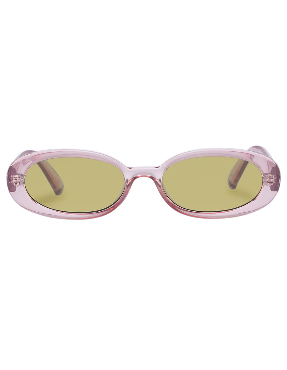 Lente de Sol Le Specs Outta Love Rosa Transparente