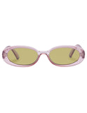 Lente de Sol Le Specs Outta Love Rosa Transparente