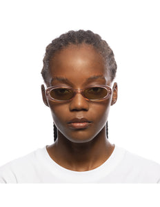 Lente de Sol Le Specs Outta Love Rosa Transparente