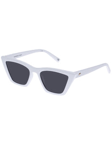 Lente Solar Le Specs Veldrome Blanco