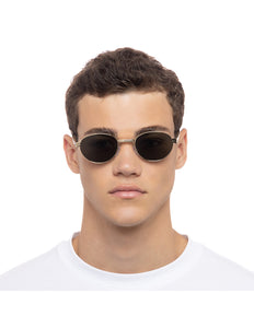 Lente de Sol Le Specs Fold 01 Dorado