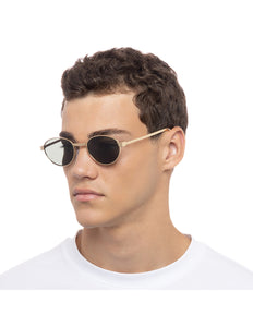 Lente de Sol Le Specs Fold 01 Dorado