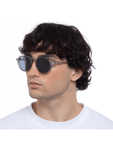 Lente Solar Le Specs speed of night gris unisex