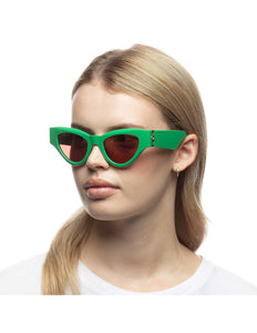 Lente de Sol Le Specs Le Specs Fanplastico Verde