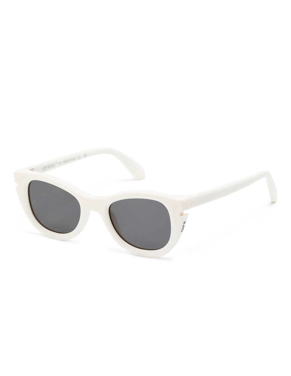 Lente Solar OFF-WHITE BOULDER Blanco