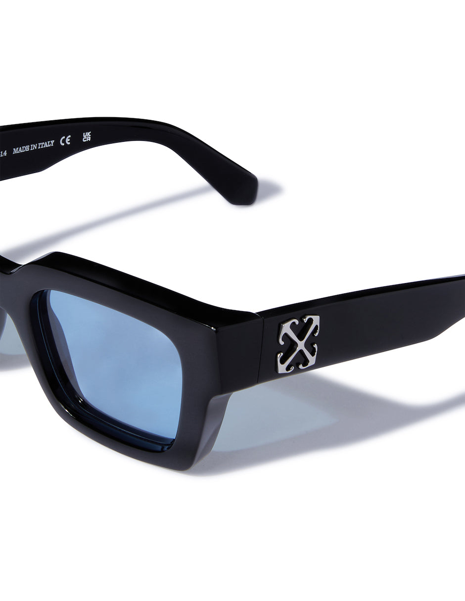 Lente Solar OFF-WHITE VIRGIL Color Negro Obscuro