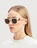 Lente Solar PALM ANGELS RIVERSIDE Beige